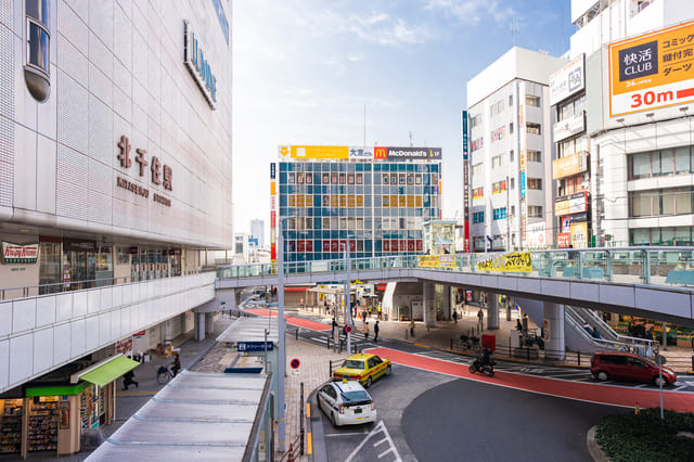 北千住駅について